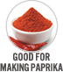 Good for Making Paprika