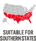 Suitable for Southern States